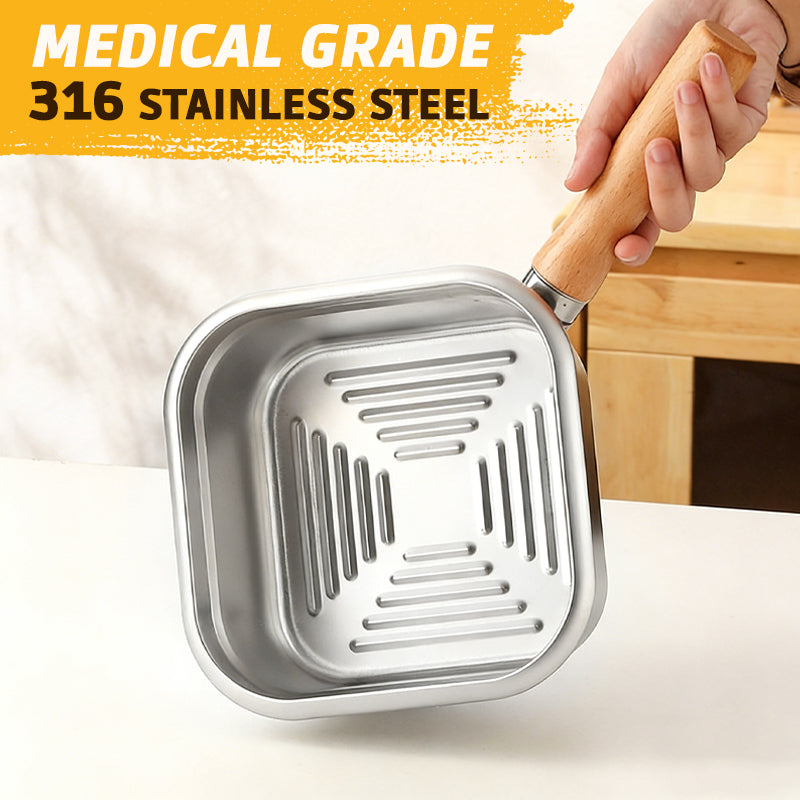 Stainless Steel Deep Fryer – Enjoy Crispy, Healthy Meals Anywhere Effortlessly! - Esilora