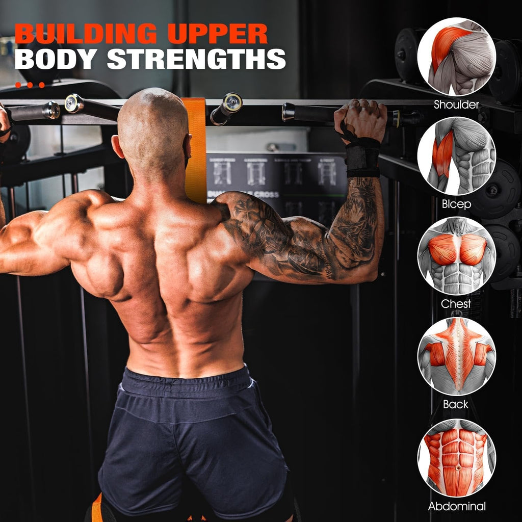 Pull-Up Assistance Band with Dual Foot System - Esilora