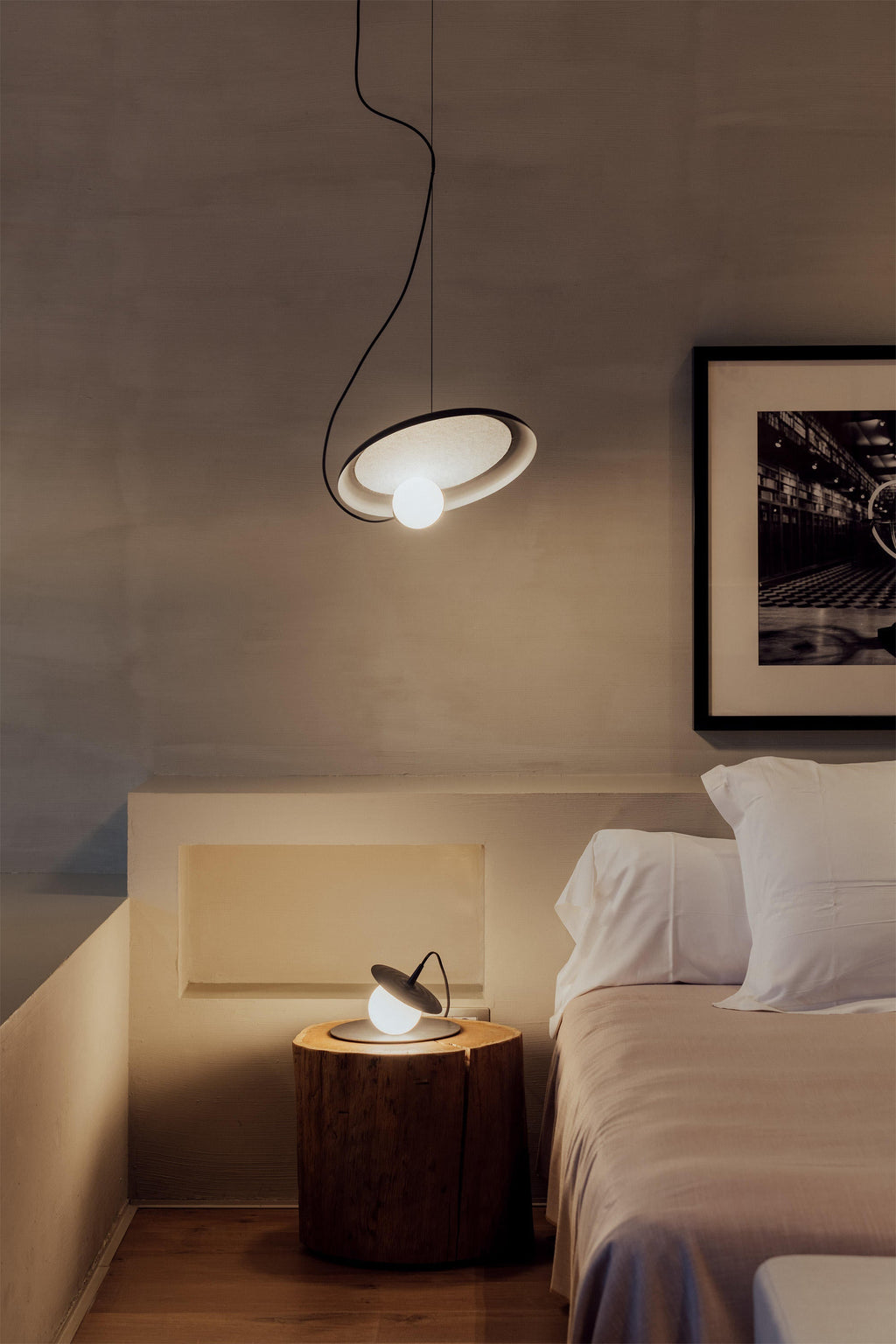 Acoustic Disc Pendant Lamp | Esilora