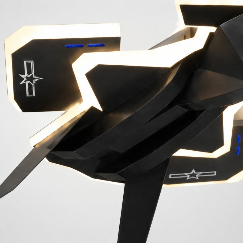 Jet Fighter LED Ceiling Light for Kids Bedroom | Esilora