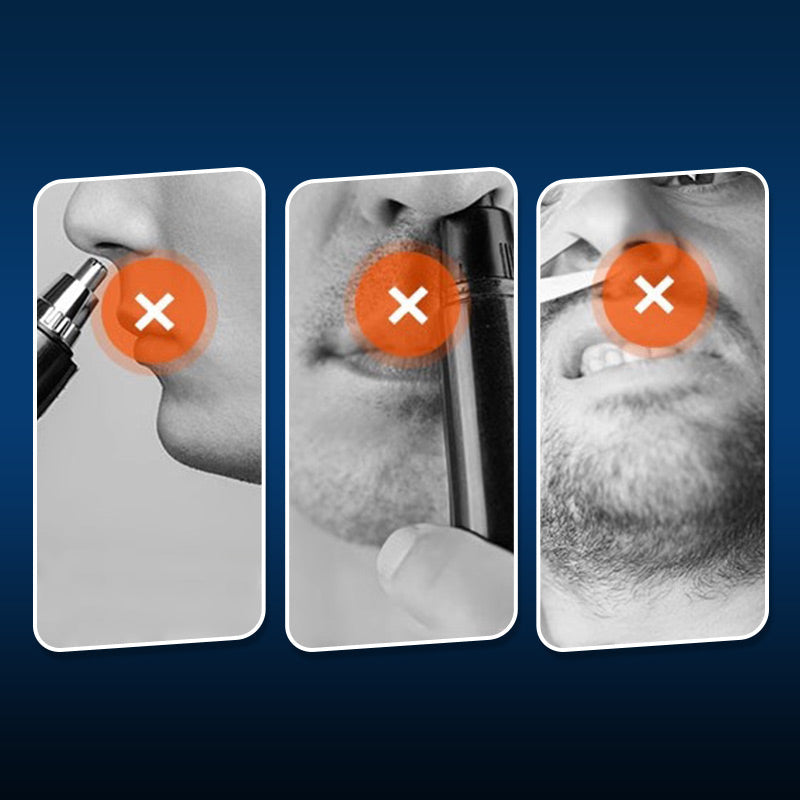 Zastřihovač chloupků v nose bez bolesti pro jemný, bezpečný pocit svěžesti každý den – Esilora