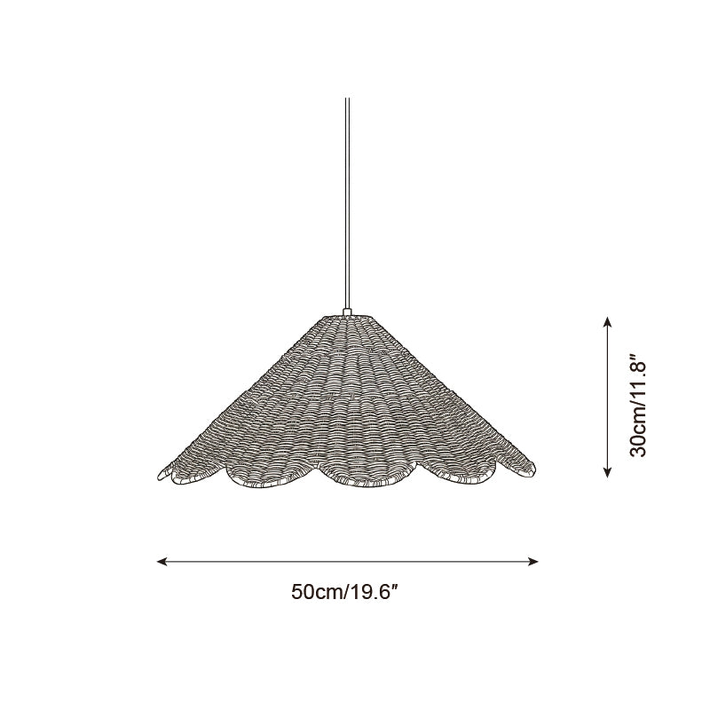 Scallop Pendant Lamp | Esilora