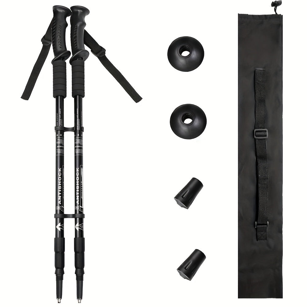 Adjustable Aluminum Trekking Poles Set