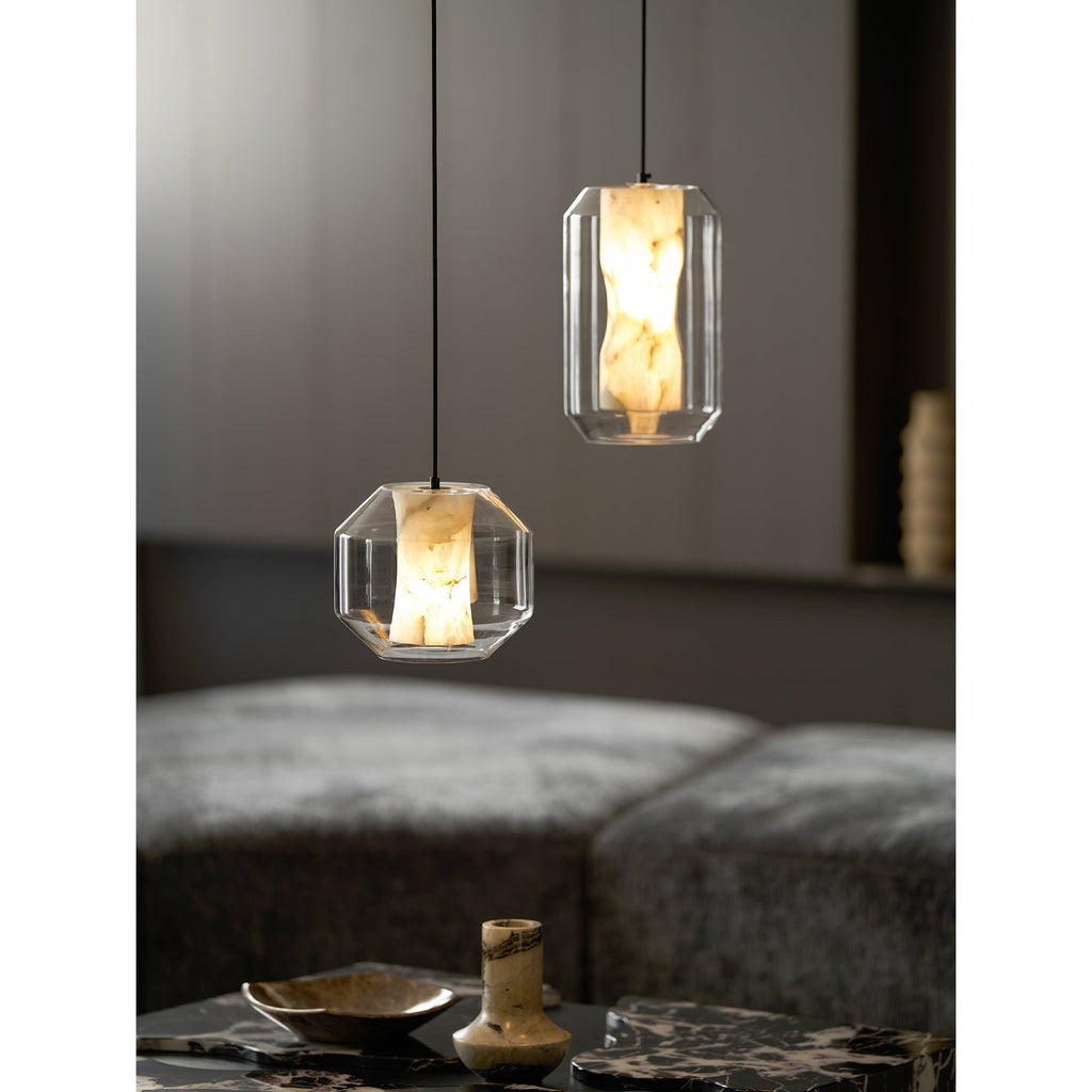 Glass Alabaster Pendant Lamp | Esilora