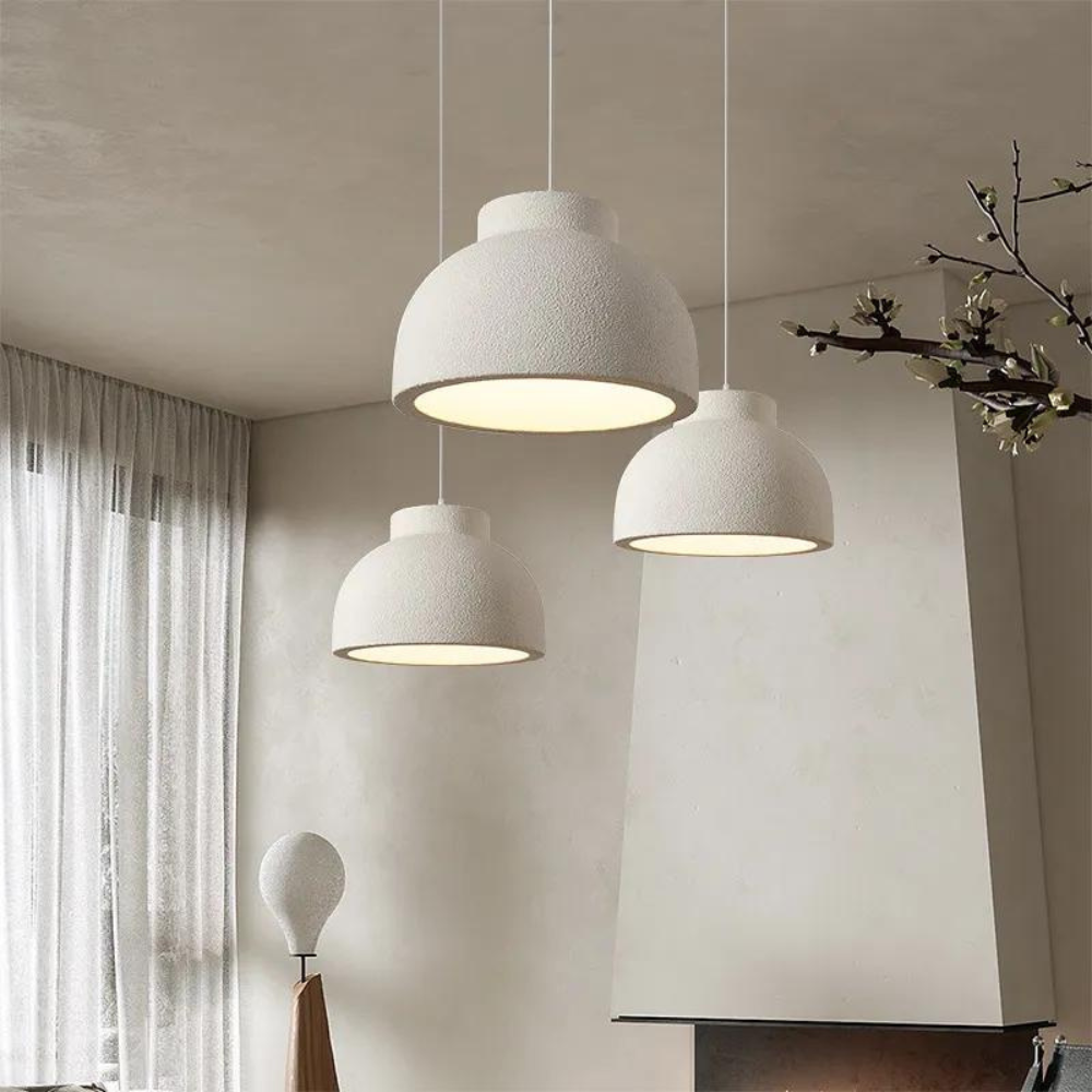 Nordic Bowl Minimalist Polystyrene Pendant Light | Esilora