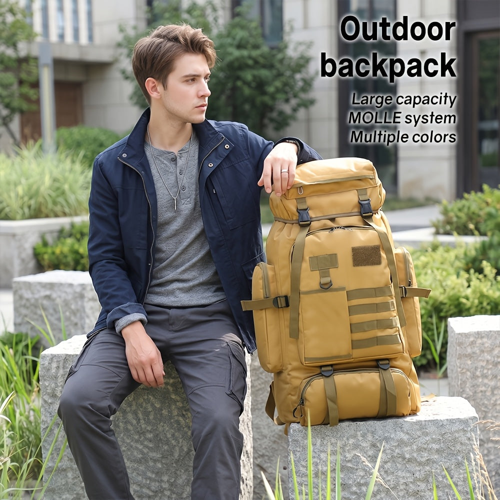 80L Tactical Hiking Backpack