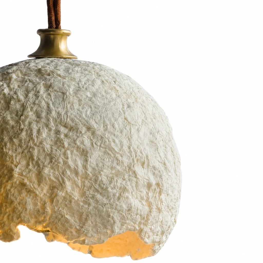 Wabi-Sabi Rice Paper Pendant Light | Esilora