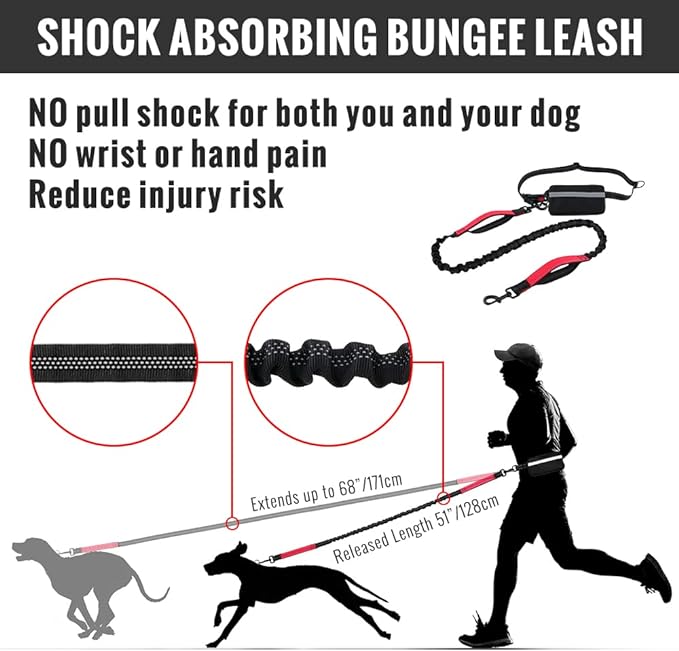 Soft Control Dog Leash for Relaxed Walks Without Jerking - Esilora