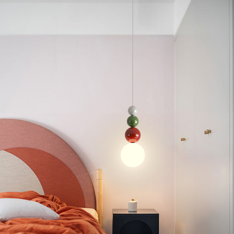 Nordic Style Globe Multicolor Pendant Lamp M35 | Esilora