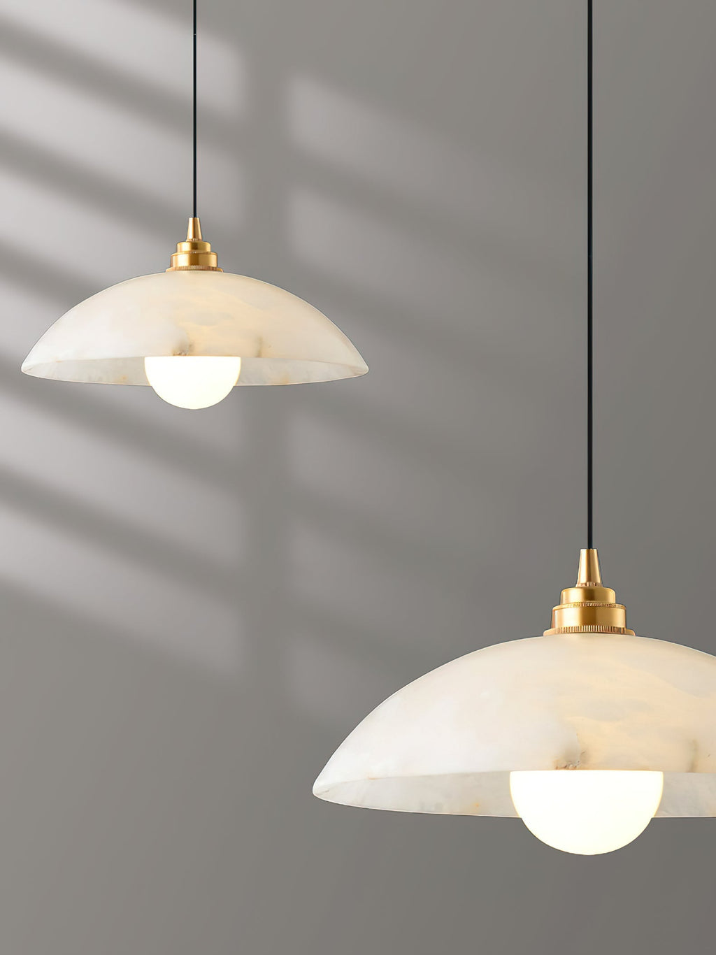 Alabaster Dome Pendant Light | Esilora