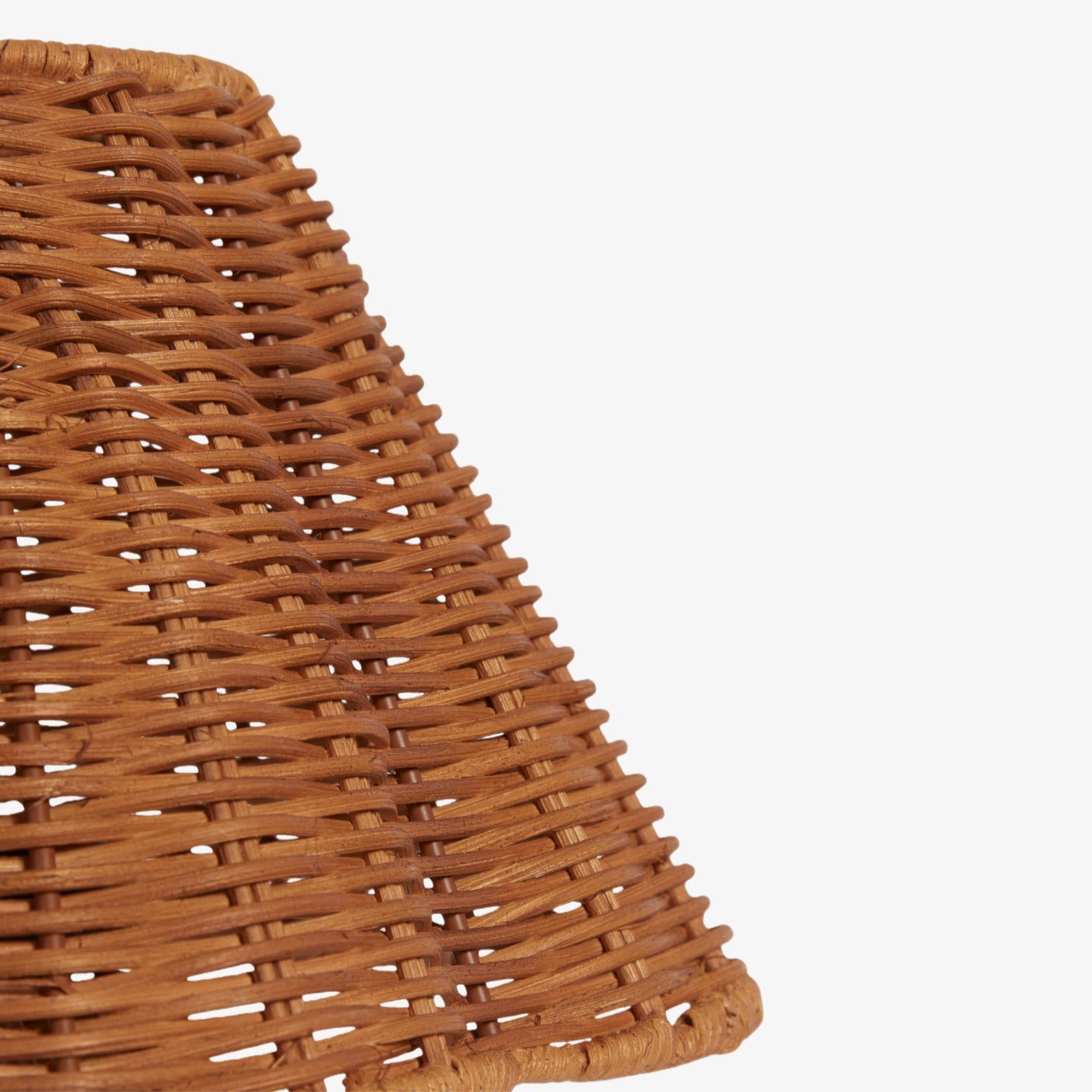 Wickara Skulpturale Rattan-Mini-Tischlampe - Natürliche gewebte Oberfläche, geeignet für Beistelltische & Eingangsbereiche | Esilora