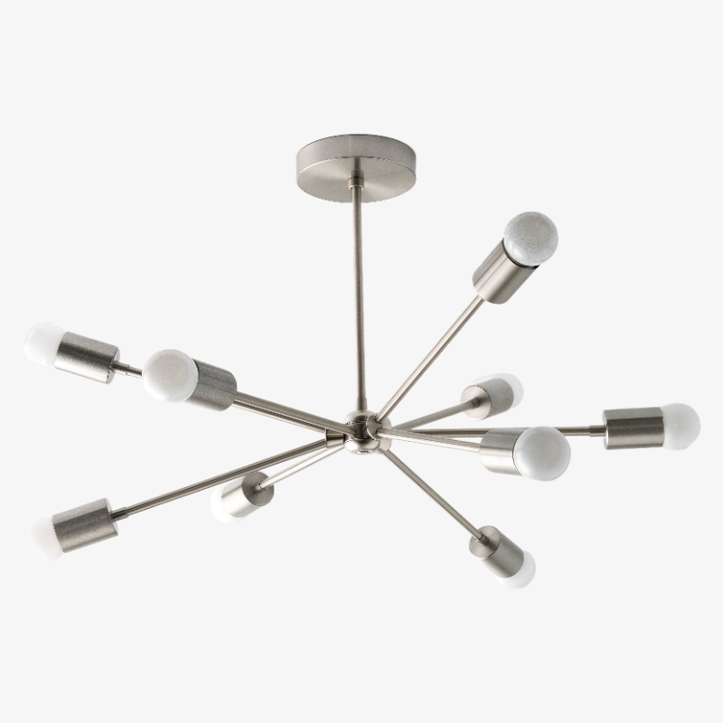 Mobilux Line Moderner Kronleuchter - Mid Century Deckenleuchte | Esilora
