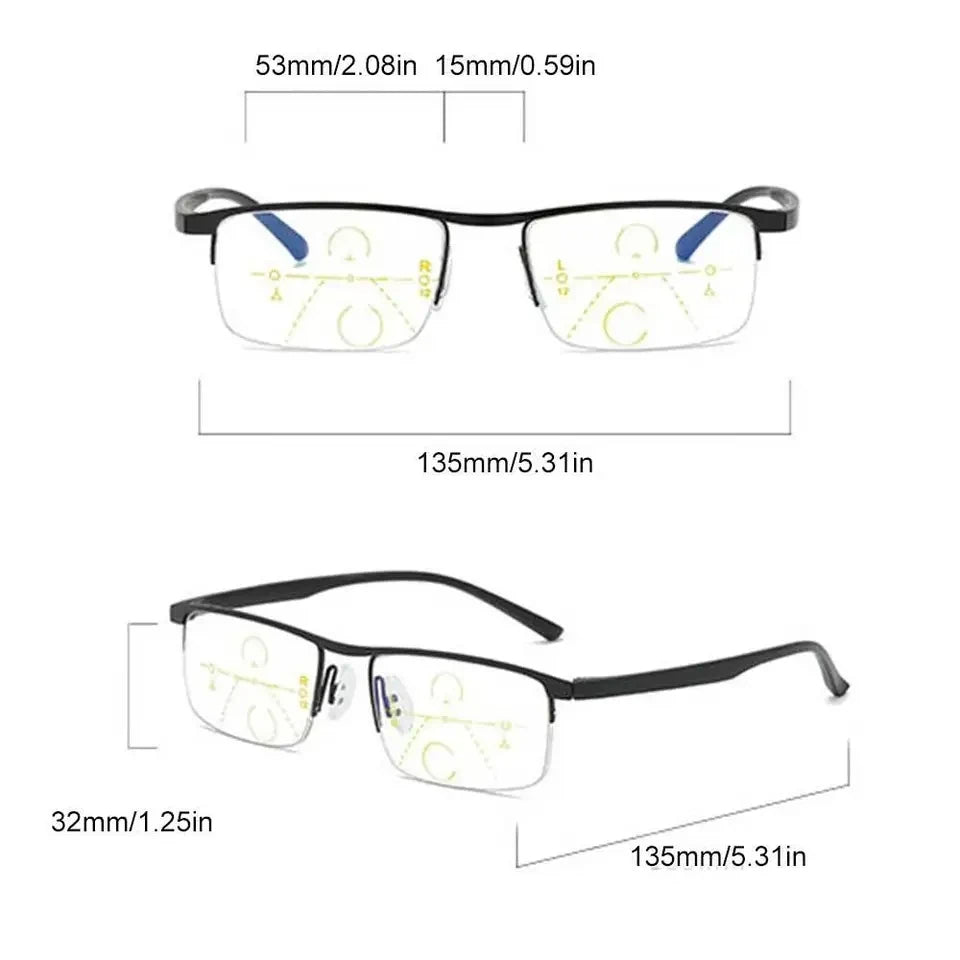 Intelligent Progressive Sunglasses With Progressive Lenses