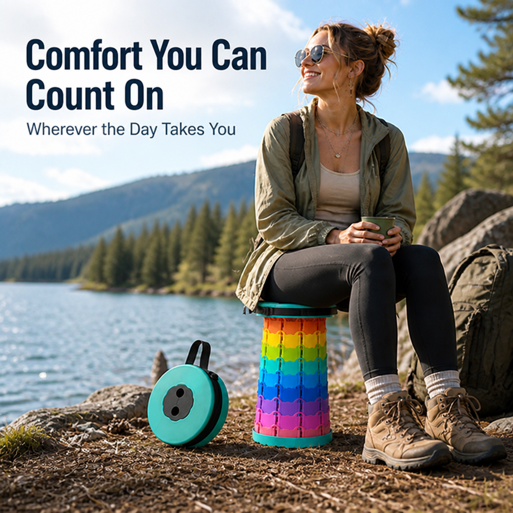 StrideSeat — Comfort solidissimo che si muove con te ovunque tu vada - Esilora