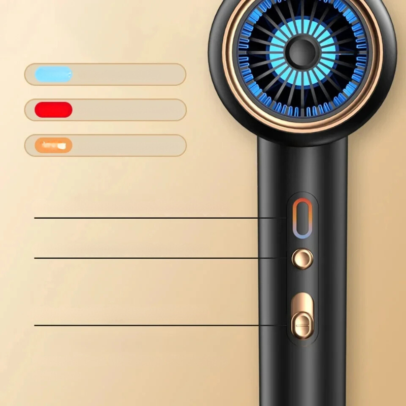 Powerful Hair Dryer and Styling Brush – Quick Drying with Frizz Control - Esilora