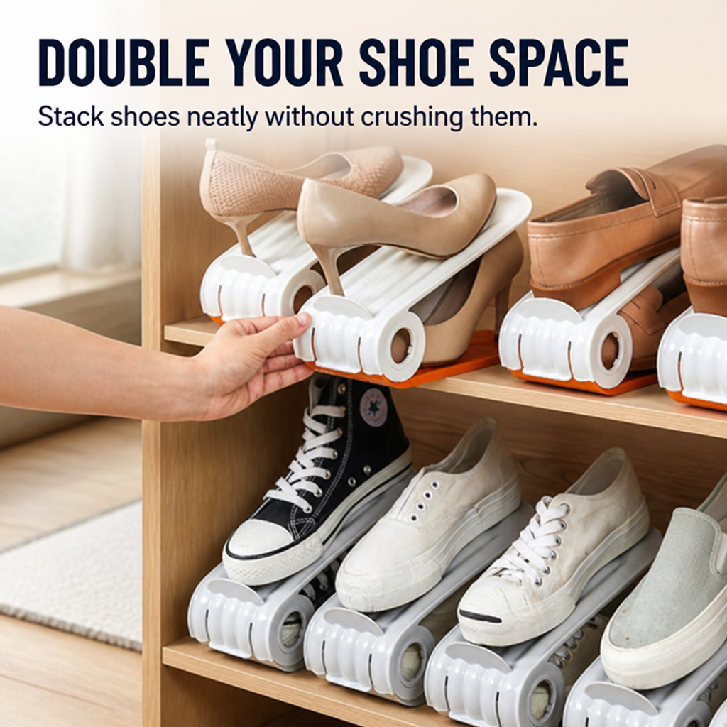 ShoeNestPro — Instantly Free Your Space and Showcase Your Shoes in Perfect Shape - Esilora