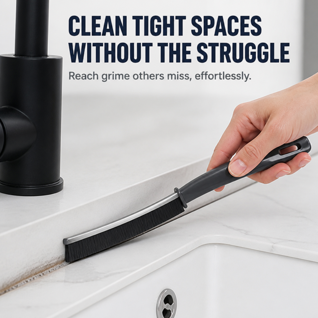 PureEdge — Scrub Out Hidden Gap Grime Your Sponge Can't Reach - Esilora