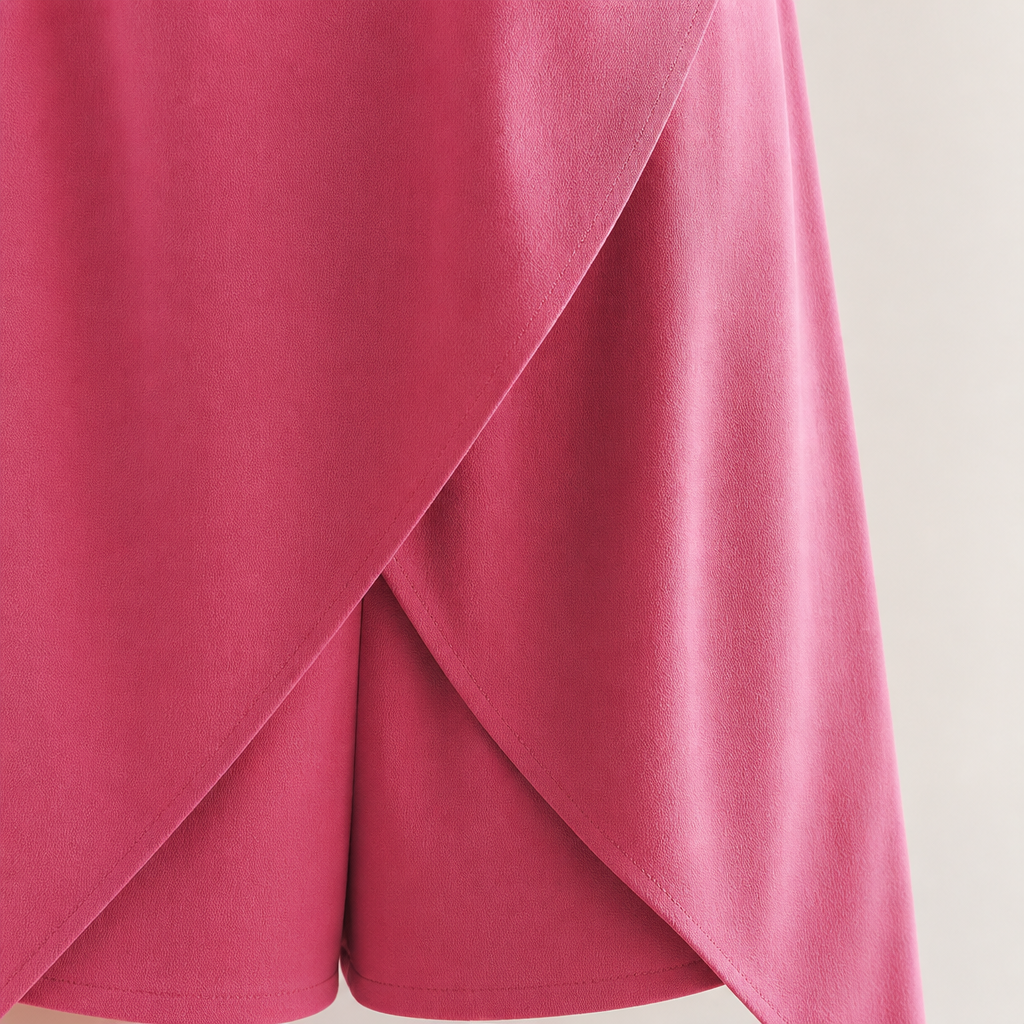 SolaraEase – Relaxed Tulip-Hem Top & Shorts Summer Set - Esilora