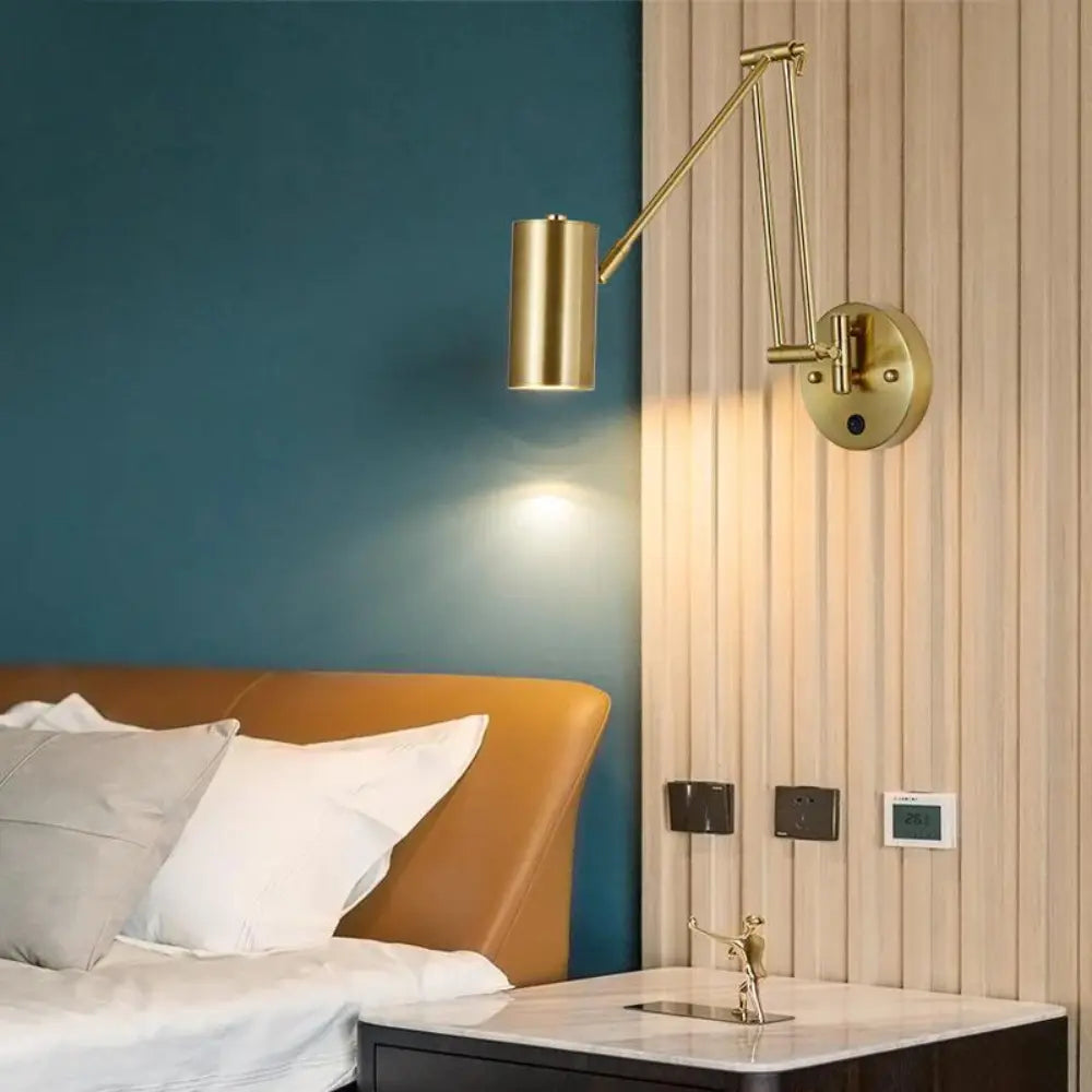 AeroFlex justerbar væglampe — Moderne design, indbygget LED