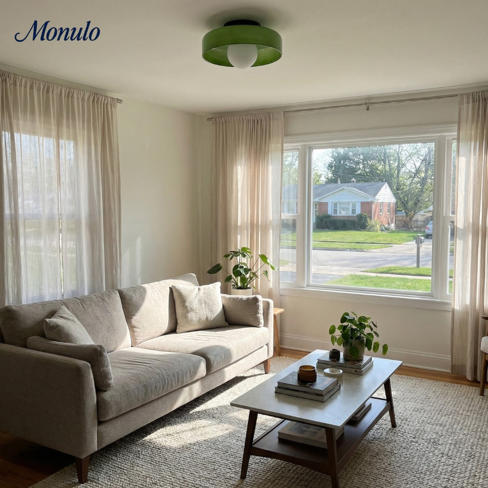 Verdoma Morandic Disc Orb Wall and Ceiling Lamp for Modern Interiors | Esilora