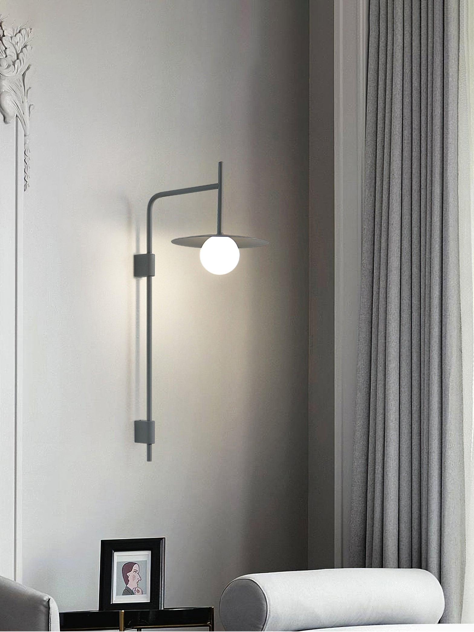 Nordic Swing Arm Wall Lamp for Living Room M22 | Esilora