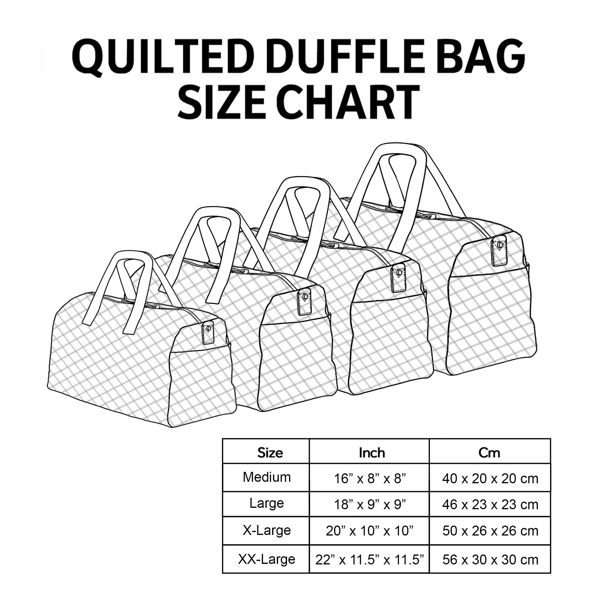 Quilted Duffle Bag – Freedom and Style for Every Adventure - Esilora