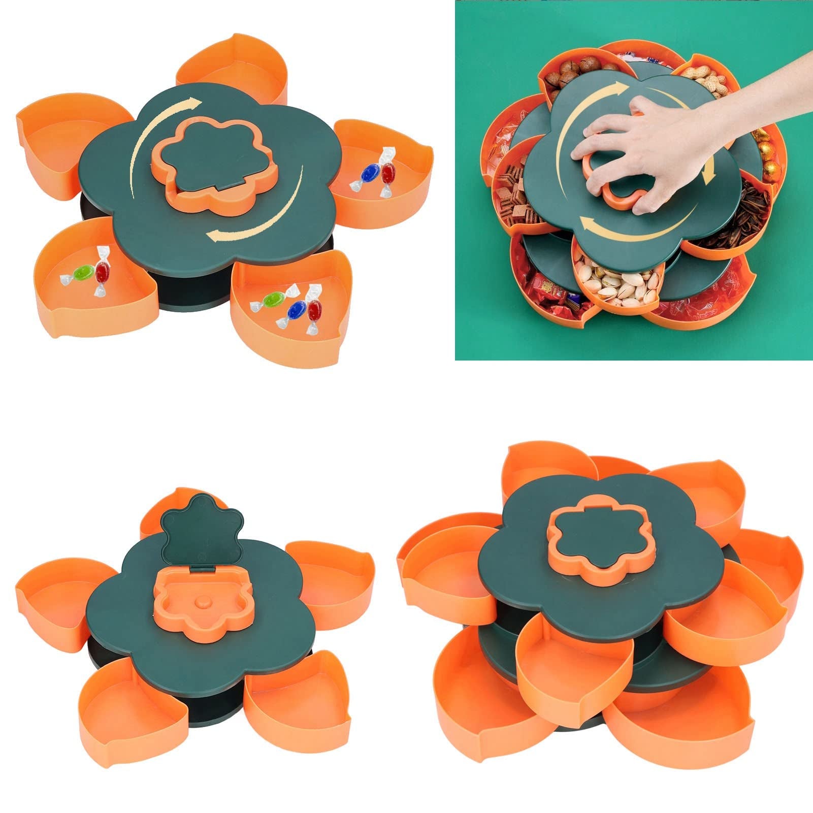 Organizzatore per snack - Gusta snack ordinati ed eleganti in qualsiasi momento - Esilora