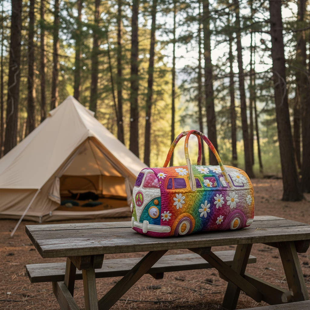 Quilted Duffle Bag – Freedom and Style for Every Adventure - Esilora