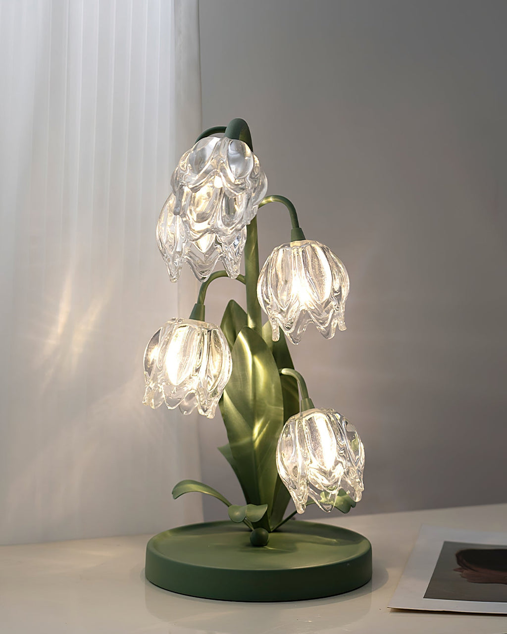 Niya grüne Tischlampe | Esilora