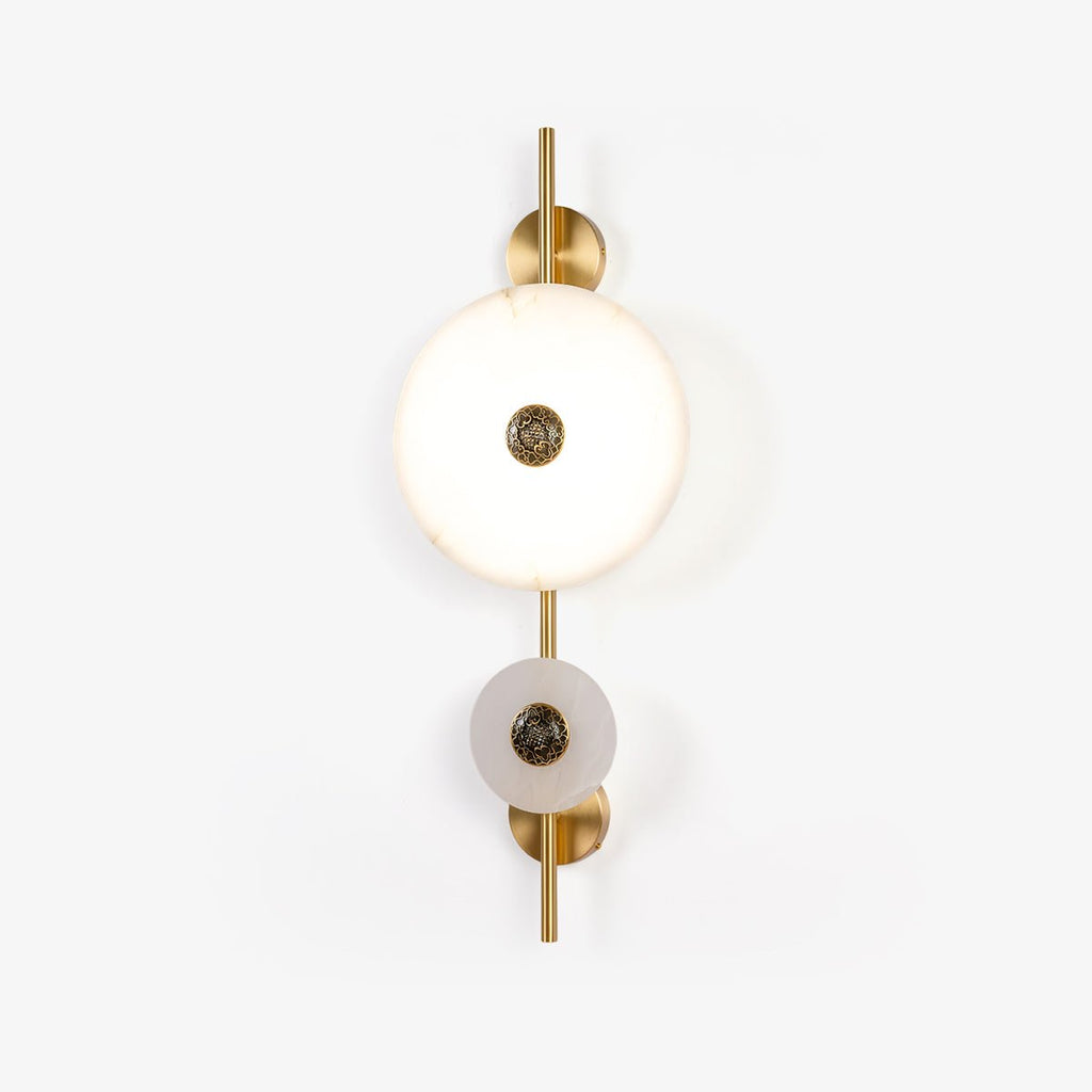 Alabaster Eclipse Wall Light | Esilora