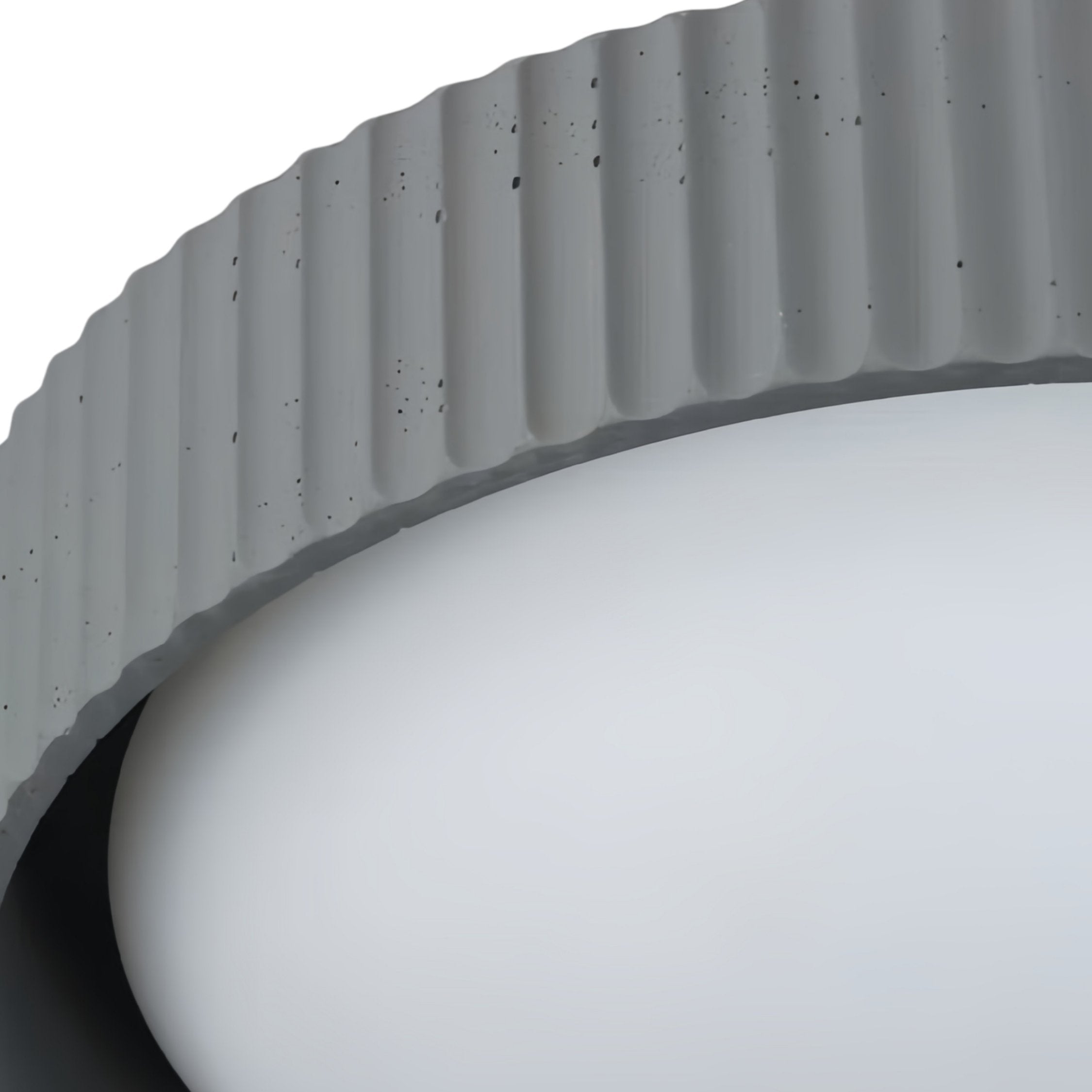 Acrion Round Ceiling Light - Modern Acrylic Light for Bedroom | Esilora