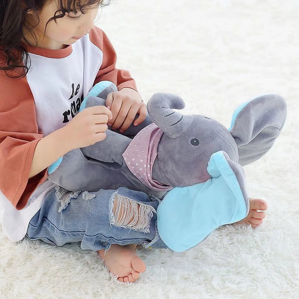 Soft Elephant Toy with Music – Flexible Ears & Guaranteed Child Joy - Esilora