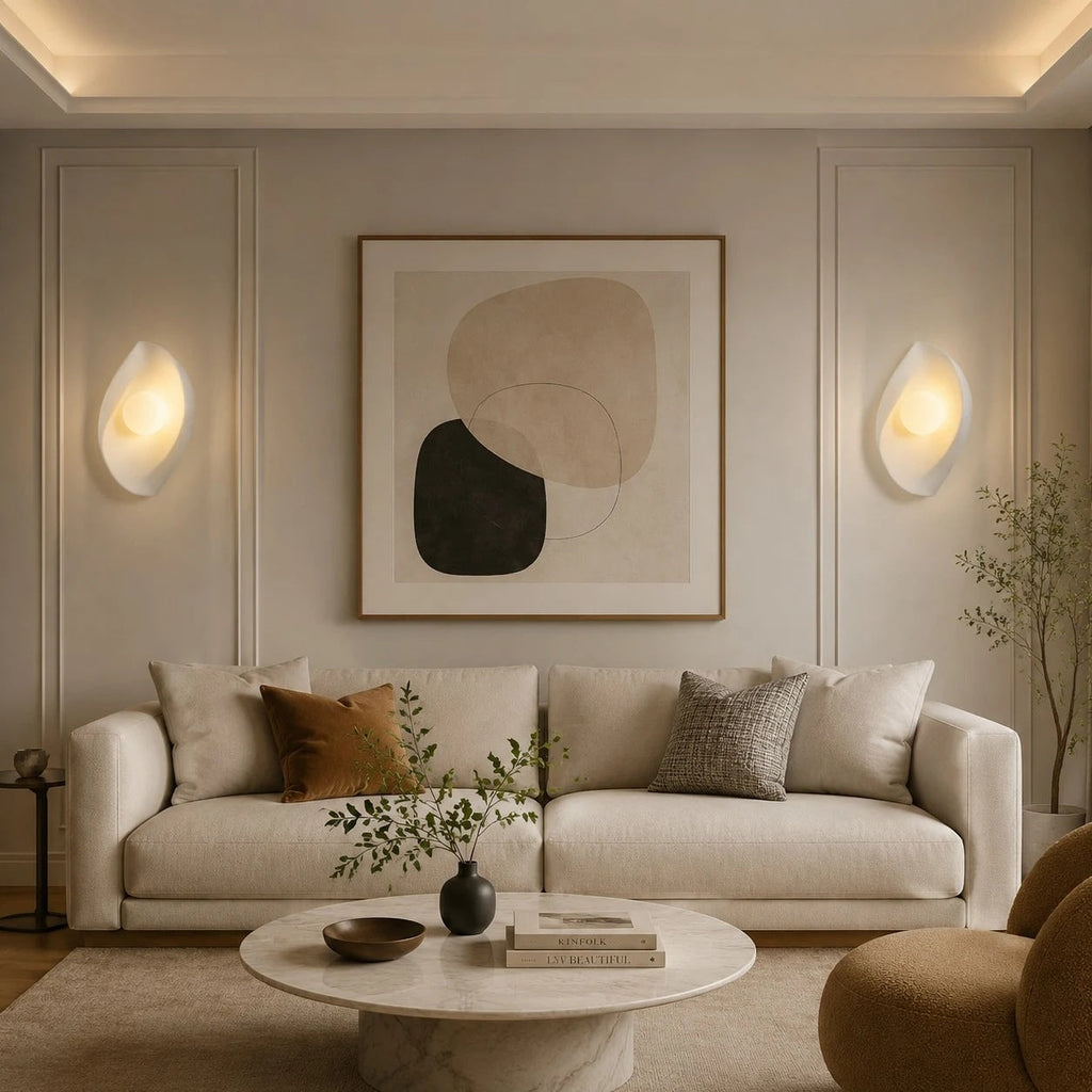 Wabi-Sabi Resin Wall Sconce | Esilora
