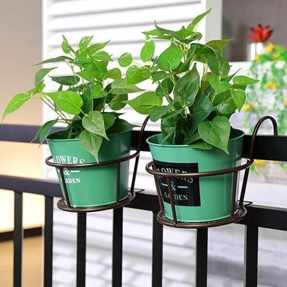 Plant Hanging Shelf for Balcony Dreams – Stable Support Solution - Esilora