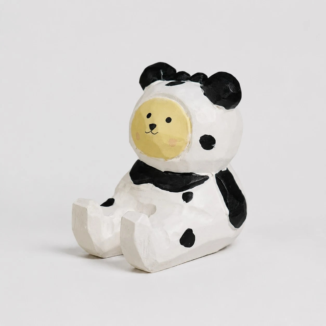 Support de téléphone en bois sculpté à la main représentant un animal | Esilora