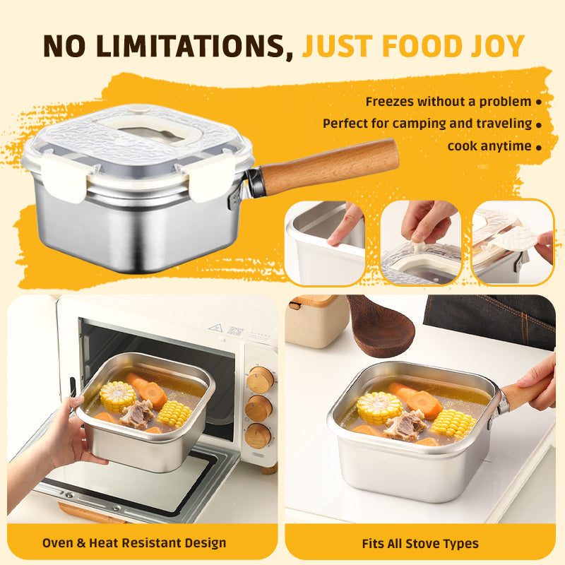 Stainless Steel Deep Fryer – Enjoy Crispy, Healthy Meals Anywhere Effortlessly! - Esilora