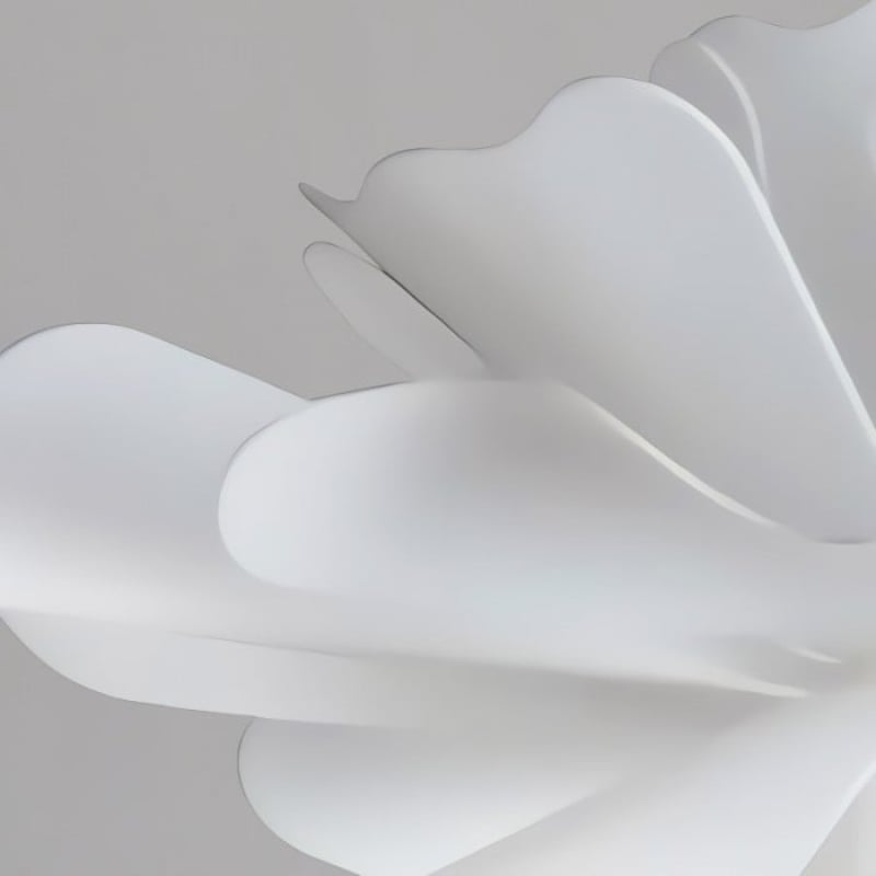 Flora Nordic Floral Sculptural Pendant Lamp - Artistic Decorative Lamp for Living Room | Esilora