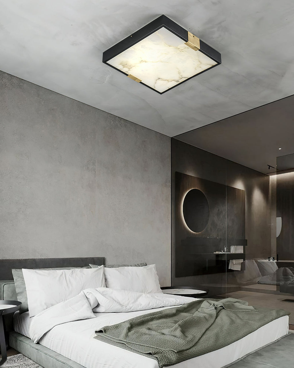 Lucien Alabaster Ceiling Light | Esilora