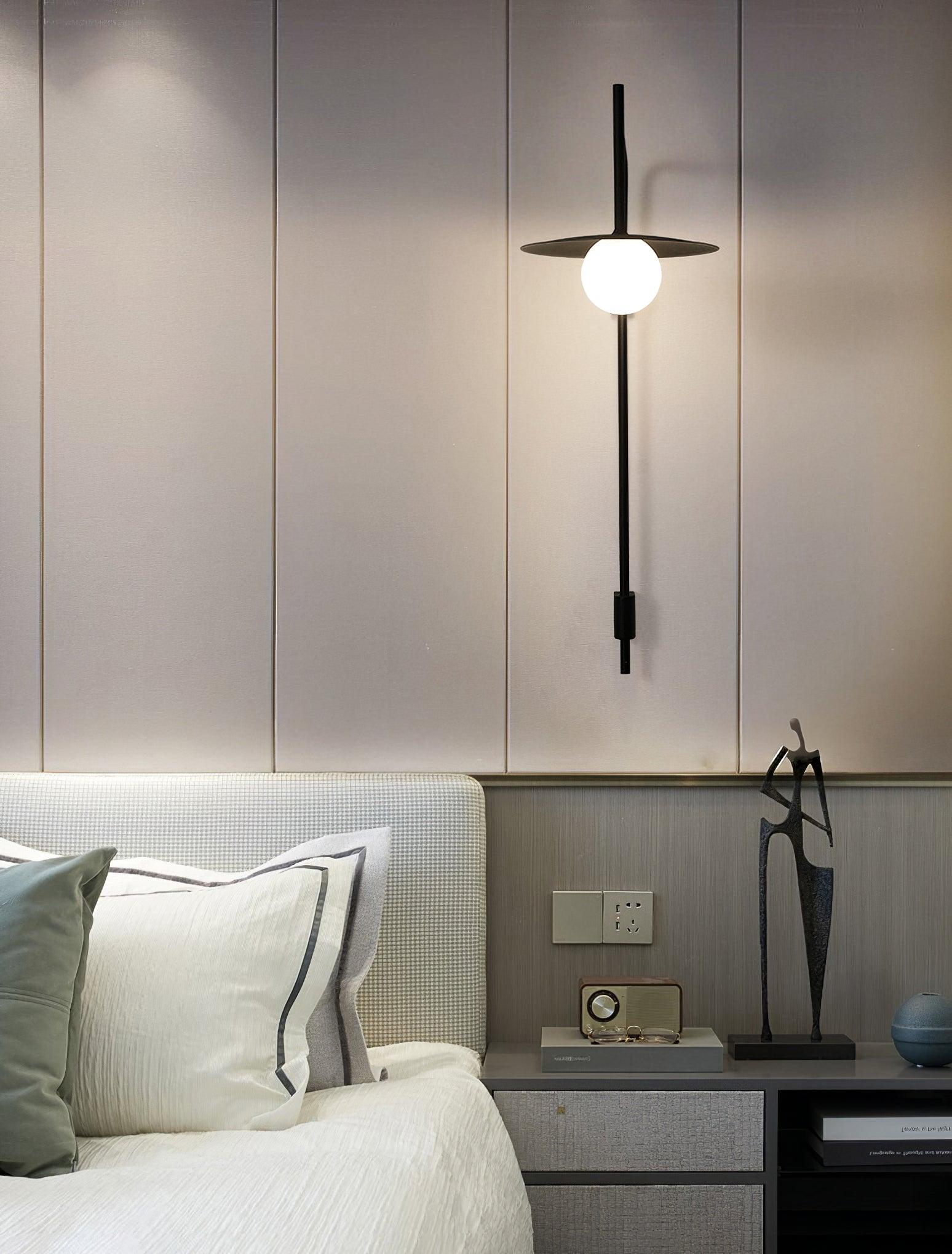 Nordic Swing Arm Wall Lamp for Living Room M22 | Esilora