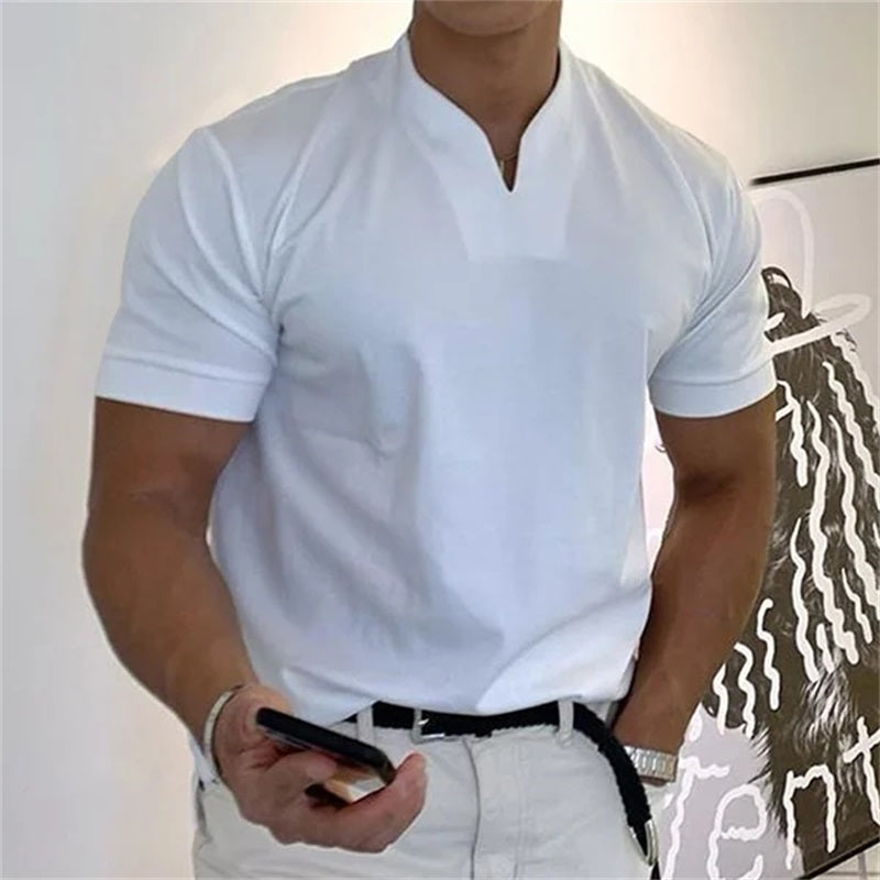 PrimeForm Men’s Business Casual V-Neck — Effortless Sharpness and All-Day Comfort That Moves With You - Esilora