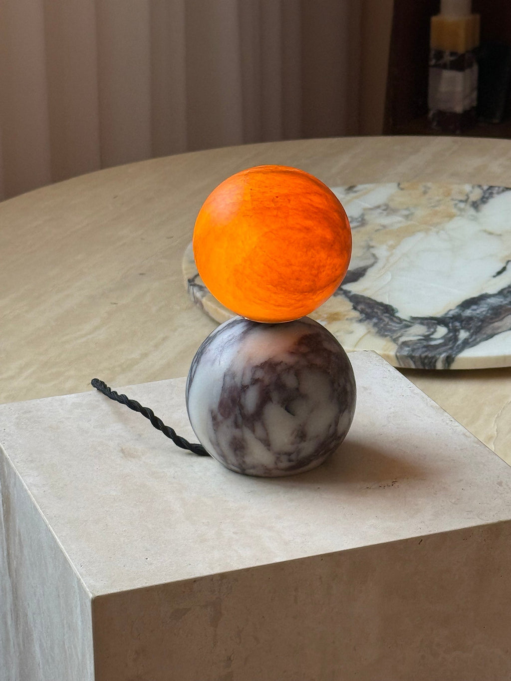 Lucide Marble Table Lamp | Esilora