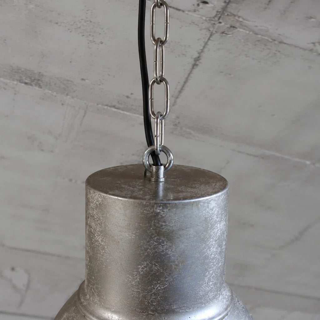 Vintage Rust Finish Industrial Pendant Light | Esilora