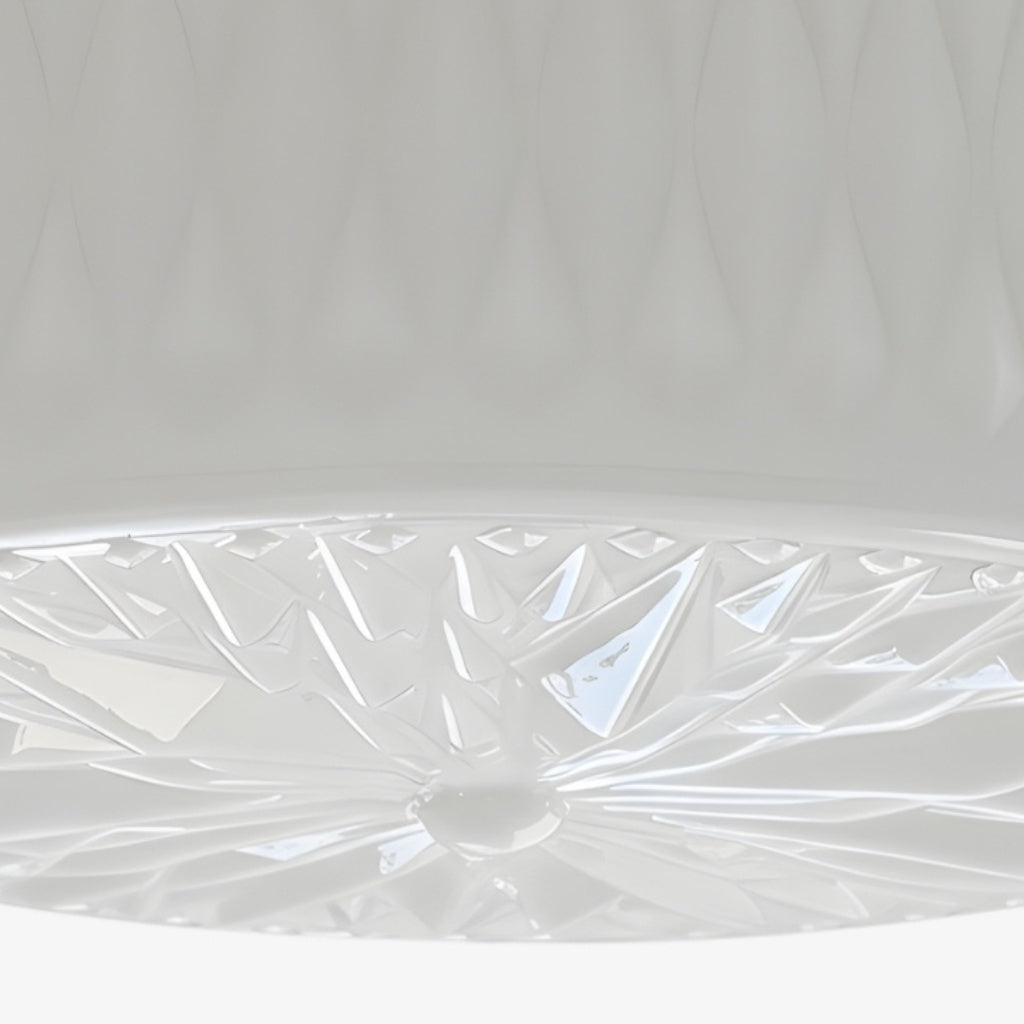 Mistaro Minimal Glass Ceiling Lamp - Flush Mount Design for Living Room and Bedroom | Esilora