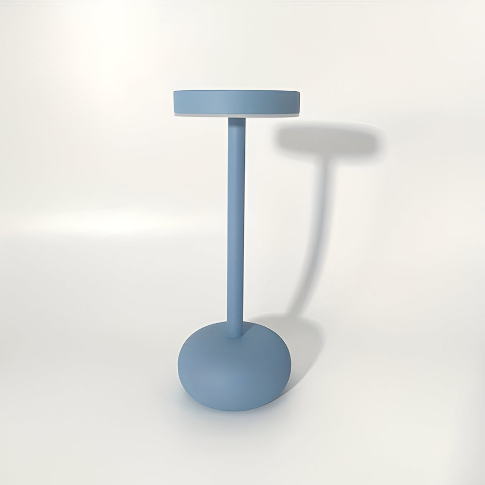 Modern Metal Table Lamp — LED Dimmable, USB Rechargeable, Touch Control