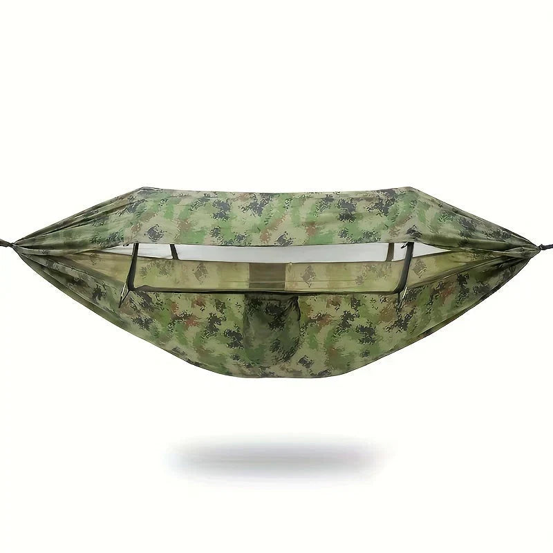 Hamaca para exterior con mosquitera y protección solar - Esilora