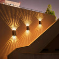 Solar Outdoor Wall Light with RGB & Warm White – Wireless & Automatic - Esilora
