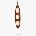 Bauhaus Walnut Tone Floor Lamp | Esilora