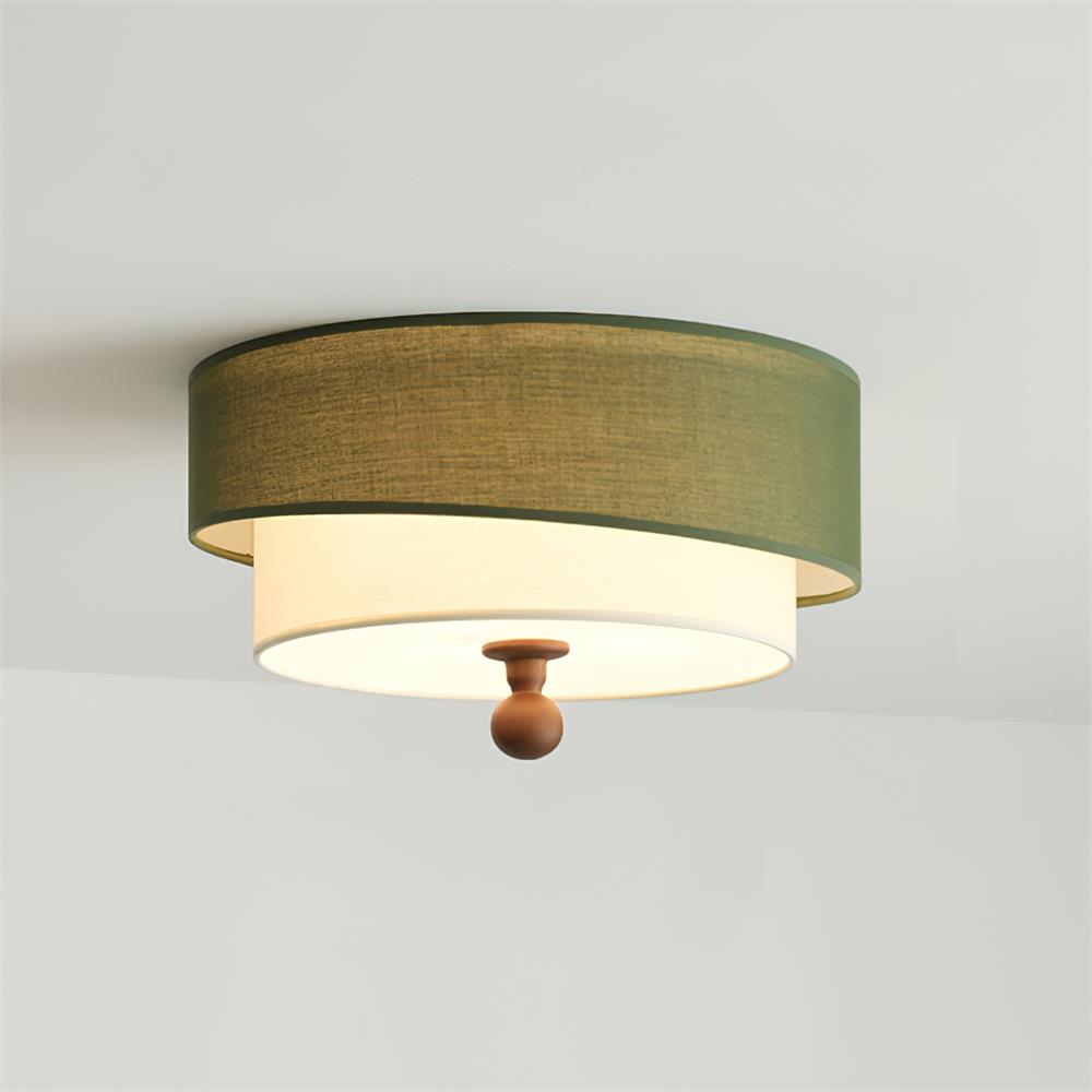 Modern Minimalist Ceiling Lamp Clean Line Flush for Bedroom Living Room | Esilora