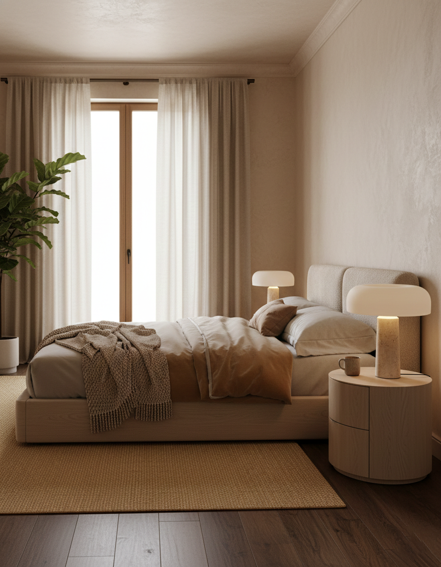 Kine Travertine Table Lamp | Esilora