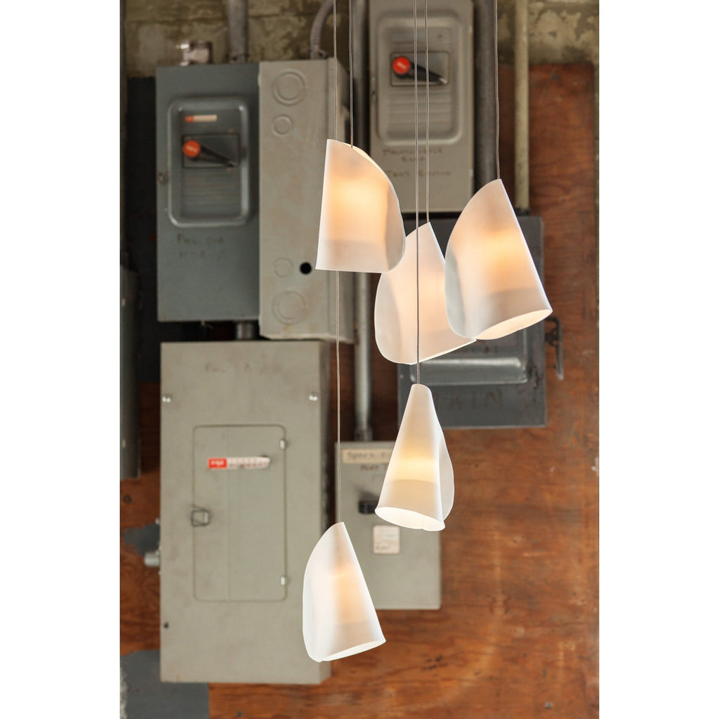 21 Thin Porcelain Pendant Lamp | Esilora